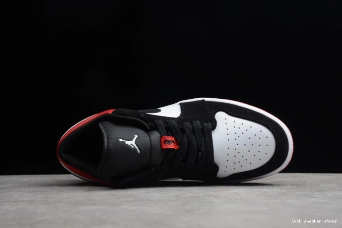 Rep LUCY Air 1 Black Low Toe 553558-116 Jordan 0813